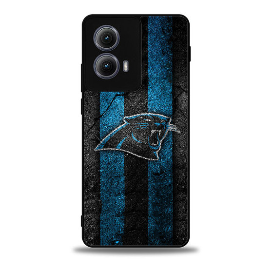 Carolina Panthers Asphalt Style Moto Edge Case