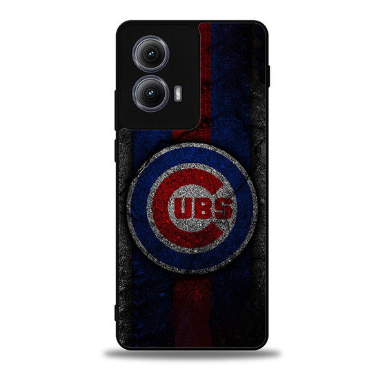 Chicago Cubs Asphalt Style Moto Edge Case