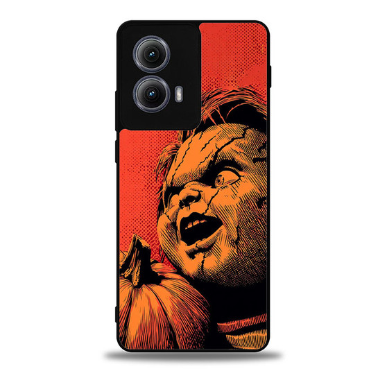 Chucky Childs Play Moto Edge Case