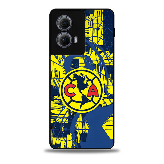 Club America Abstract Moto Edge Case