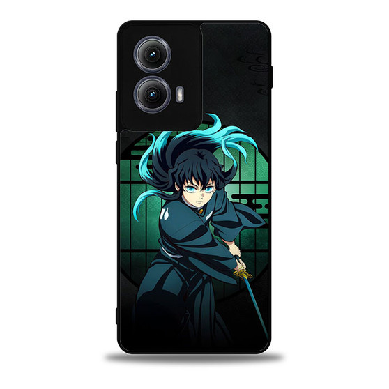 Demon Slayer Muichiro Tokito Moto Edge Case