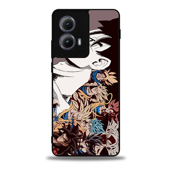 Dragon Ball Son Goku Collages Moto Edge Case