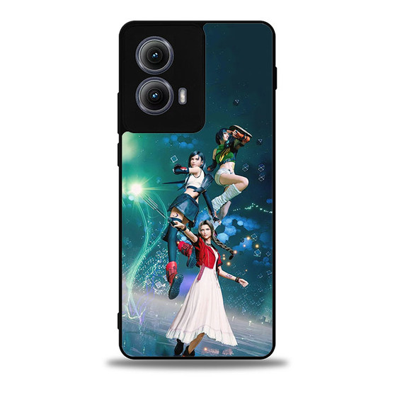 Final Fantasy 7 Rebirth Tifa Aerith Yuffie Moto Edge Case