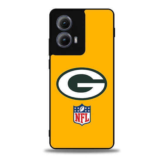Green Bay Packer in Yellow Moto Edge Case