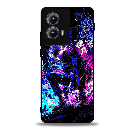 Jujutsu Kaisen Gojo Abstract Art Moto Edge Case