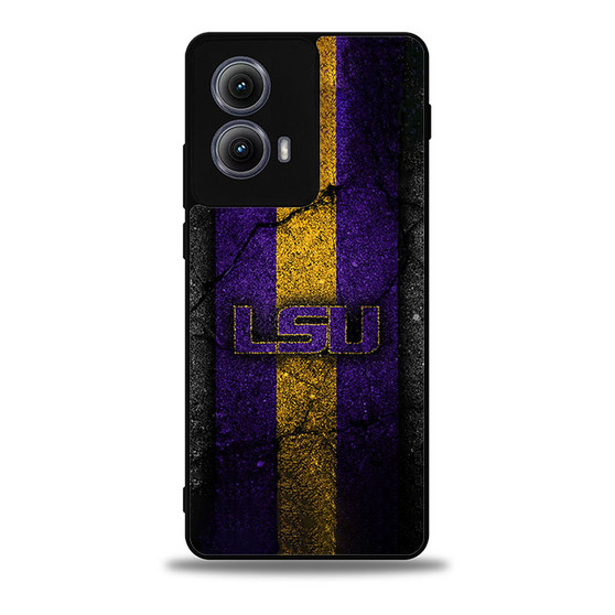 LSU Tigers Asphalt Style Moto Edge Case