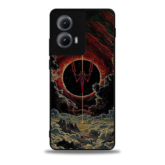 Neon Genesis Evangelion Cover Art Moto Edge Case