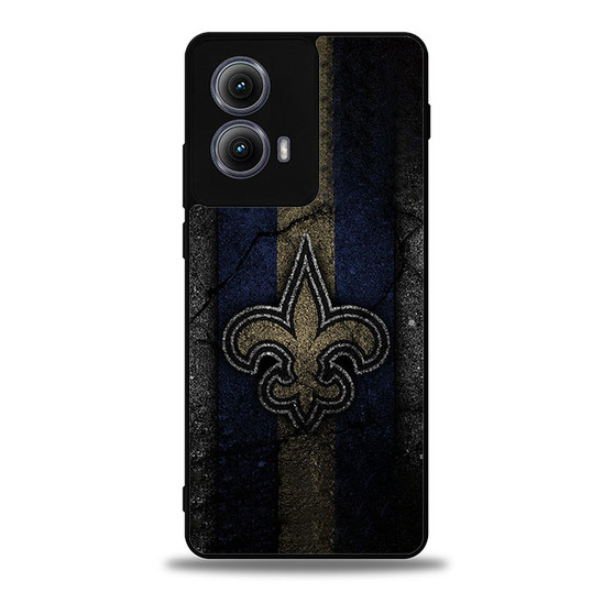 New Orleans Saints Asphalt Style Moto Edge Case