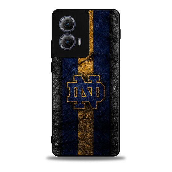 Notre Dame Fighting Irish Asphalt Style Moto Edge Case