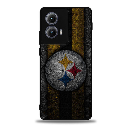 Pittsburgh Steelers Asphalt Style Moto Edge Case
