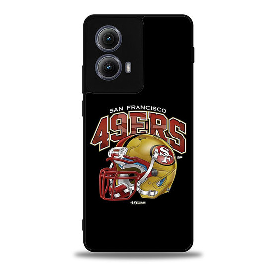 San Francisco 49ers Classic Helmet Moto Edge Case