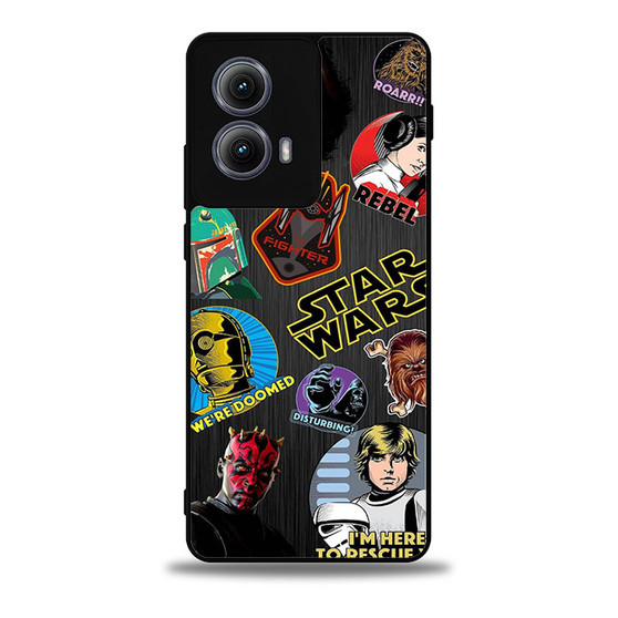 Star Wars The Force Collage Moto Edge Case