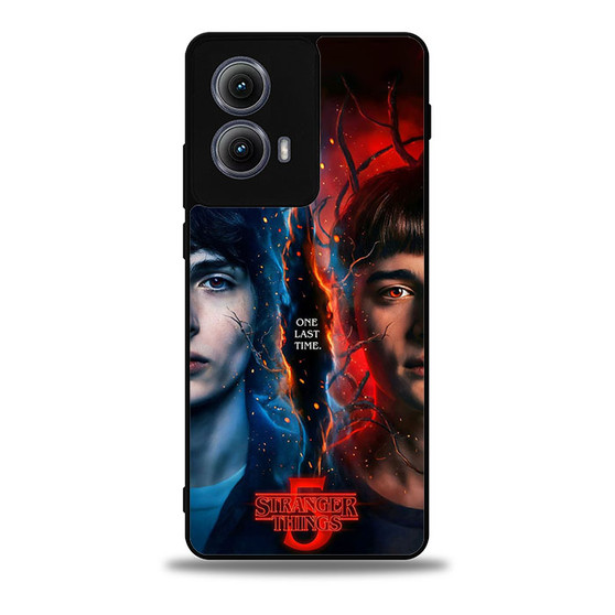 Stranger Things S5 Mike and Will Moto Edge Case
