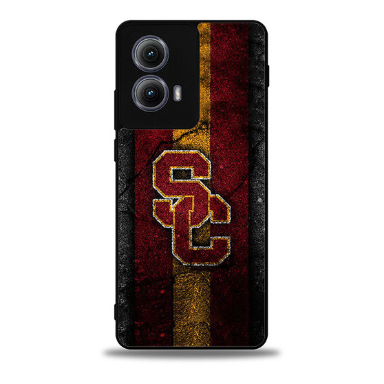 USC Trojans Asphalt Style Moto Edge Case