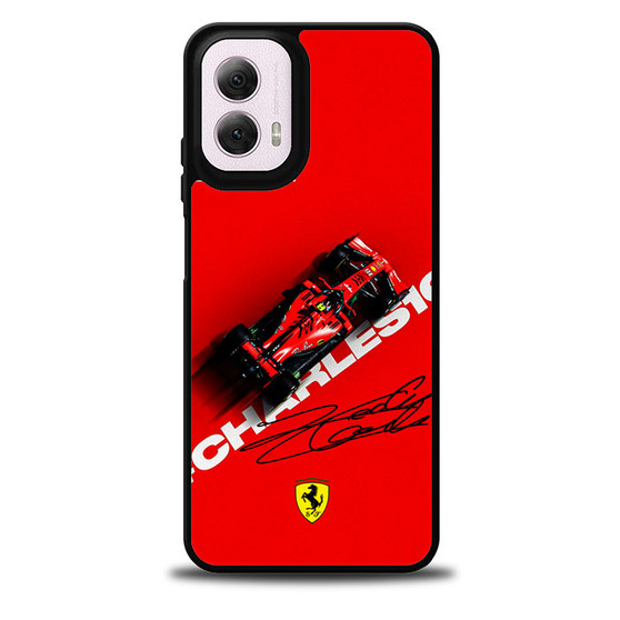 Charles Leclerc F1 Ferrari Moto G 5G Case