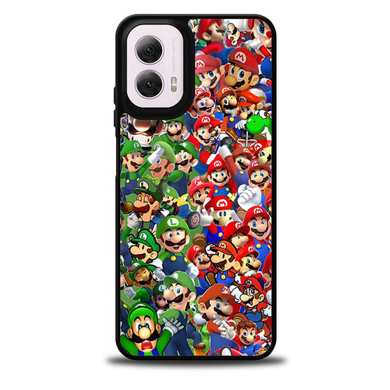 Mario Luigi Collages Moto G 5G Case