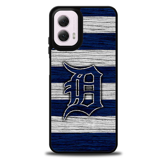 Detroit Tigers Wooden Style Moto G 5G Case
