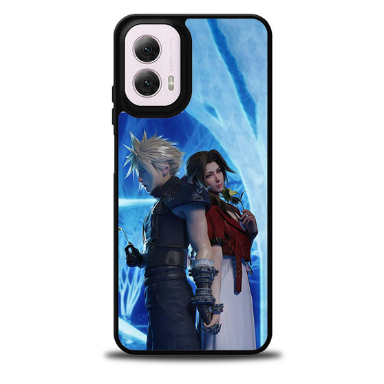 Final Fantasy 7 Rebirth Cloud and Aerith Moto G 5G Case