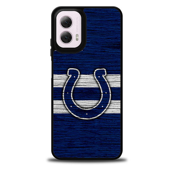 Indianapolis Colts Wooden Style Moto G 5G Case