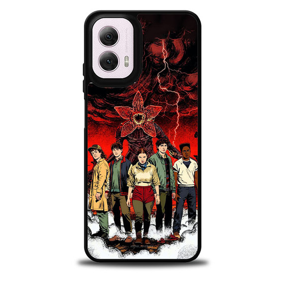 Stranger Things Art Moto G 5G Case