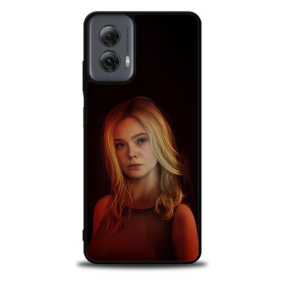 Elle fanning in death stranding 2 on the beach Moto G Power Case