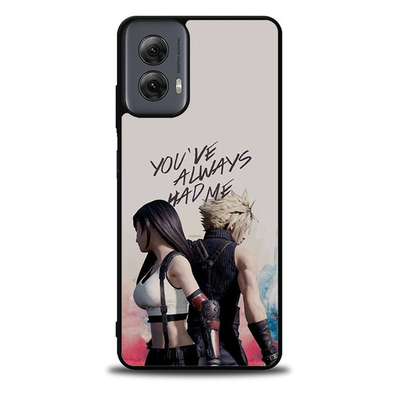 Final Fantasy VII Cloud and Tifa Moto G Power Case