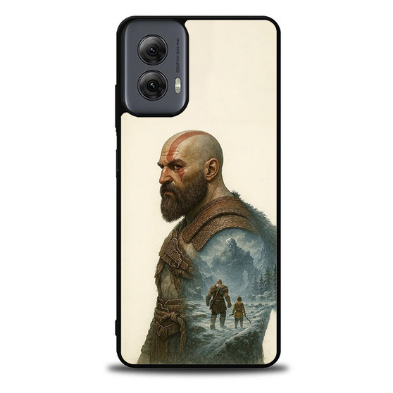 God of War Golden Kratos Arts Moto G Power Case