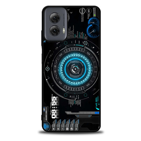 Jarvis interface iron man Moto G Power Case