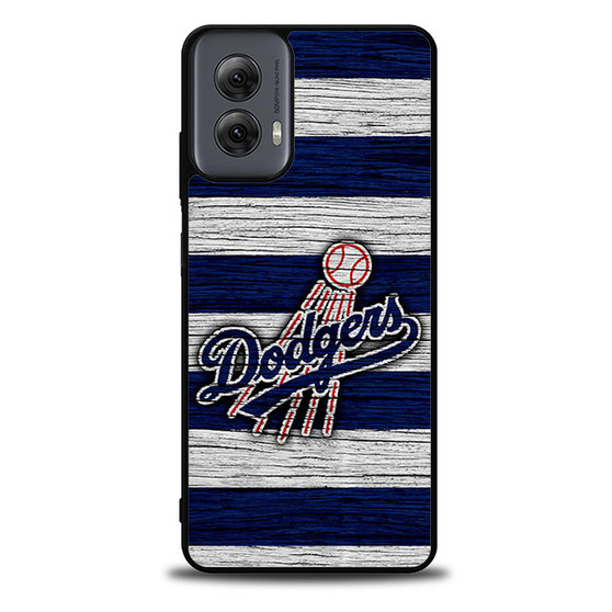 Los Angeles Dodgers Wooden Style Moto G Power Case