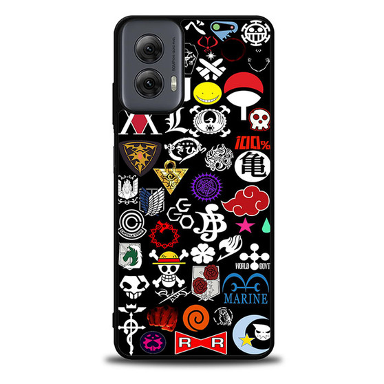 Manga symbols anime Moto G Power Case