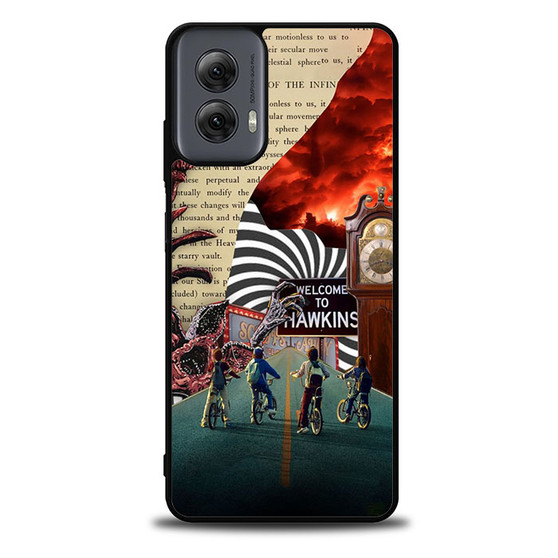 Stranger Things Wlcome to Hawkins Moto G Power Case