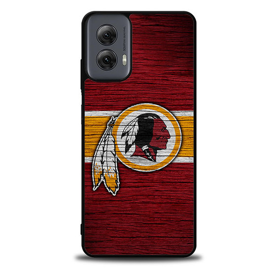 Washington Commanders Wooden Style Moto G Power Case
