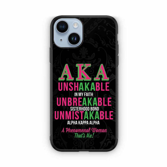 Alpha Kappa Alpha Unshakable iPhone 14 Series Case
