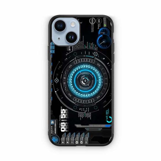 Jarvis interface iron man iPhone 14 Series Case
