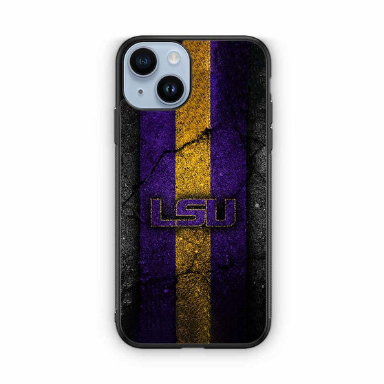 LSU Tigers Asphalt Style iPhone 14 Series Case