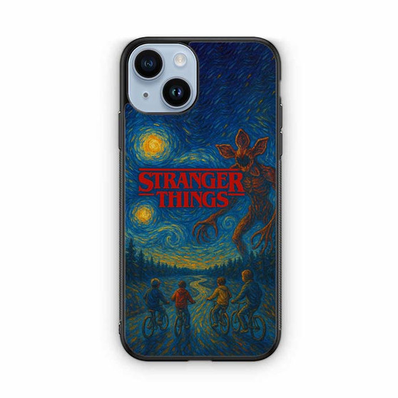 Stranger Things Starry Night in Hawkins iPhone 14 Series Case