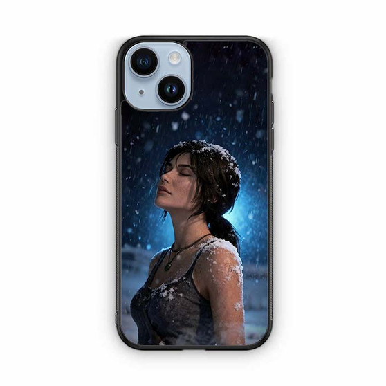 Tomb Rider Lara Croft in Snow iPhone 14 Series Case