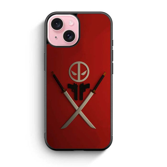 Deadpool Deadly Symmetry iPhone 15 Series Case
