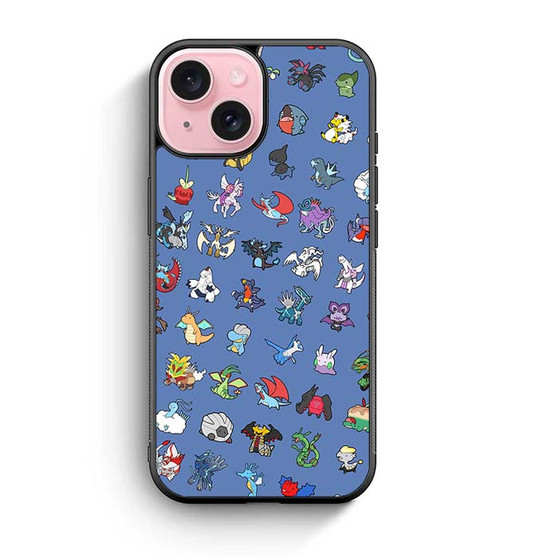 Pokemon All Characters iPhone 15 Series Case
