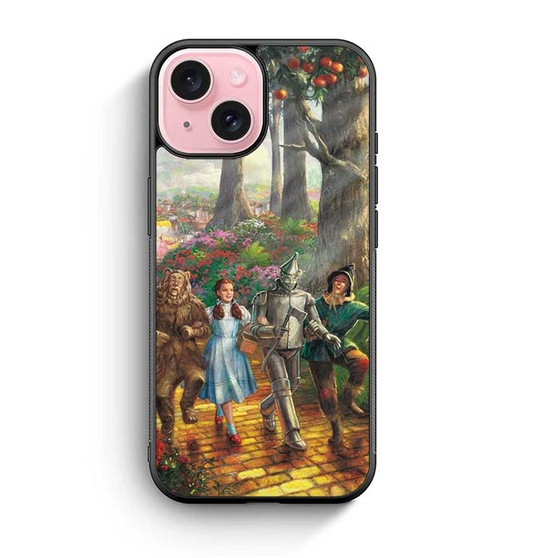The wizard of oz paint iPhone 15 Series Case