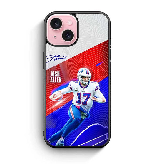 Josh Allen Buffalo Bills NFL iPhone 15 Series Case