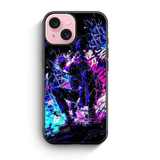 Jujutsu Kaisen Gojo Abstract Art iPhone 15 Series Case