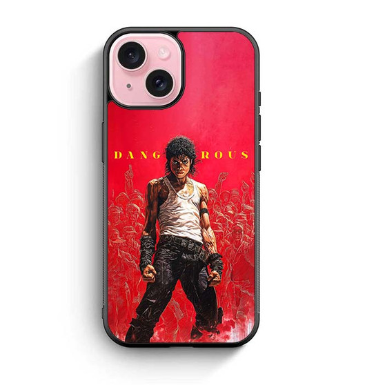 Michael Jackson Dangerous iPhone 15 Series Case