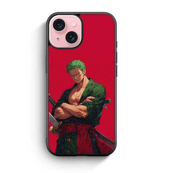 One Piece Series Cool Zoro iPhone 15 Series Case