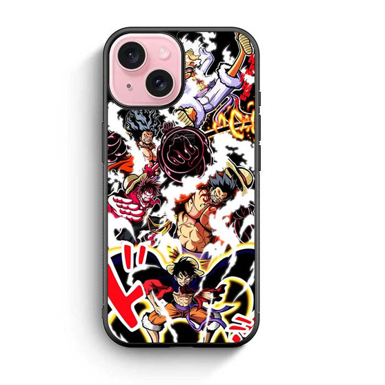 One Piece Series Luffy All Gears iPhone 15 Series Case