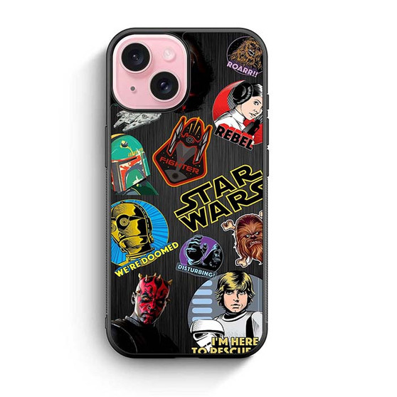 Star Wars The Force Collage iPhone 15 Series Case