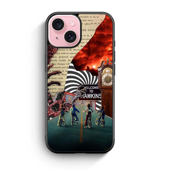 Stranger Things Wlcome to Hawkins iPhone 15 Series Case