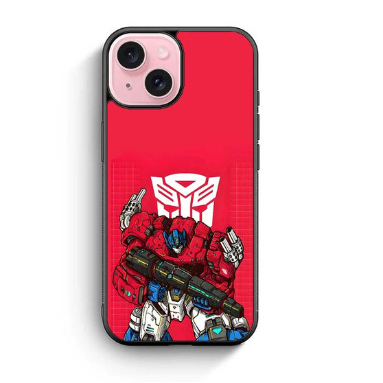 Transformers Optimus Prime iPhone 15 Series Case