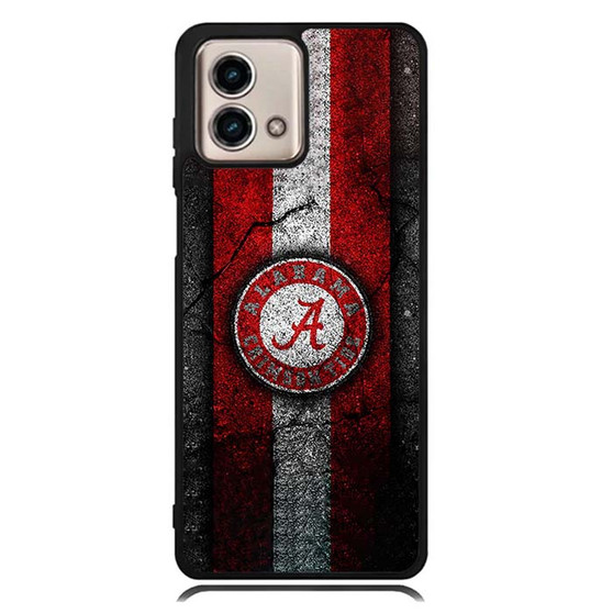 Alabama Crimson Tide Asphalt Style Motorola Moto G Stylus Series Case