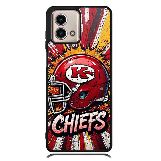 Kansas City Chiefs Drip Helmet Motorola Moto G Stylus Series Case